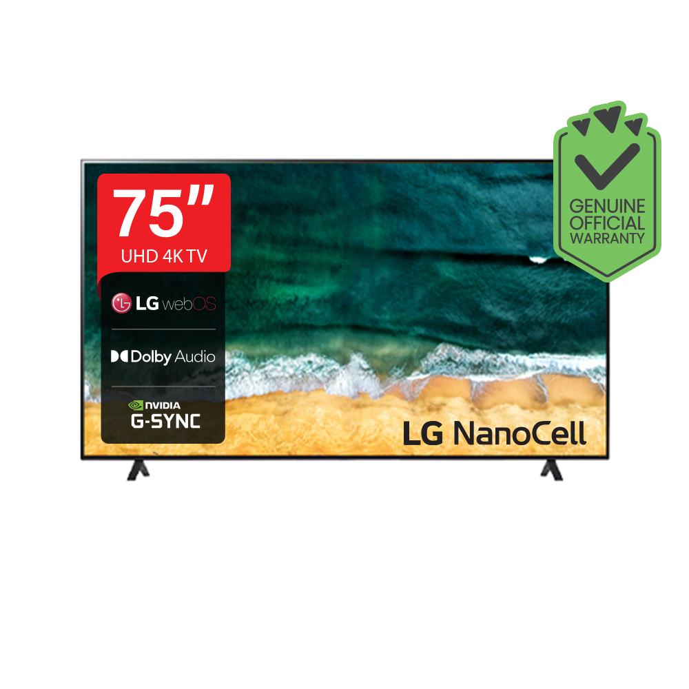 1 LG Nano75 75" 4K NanoCell TV (75NANO75SQA) - Image 1