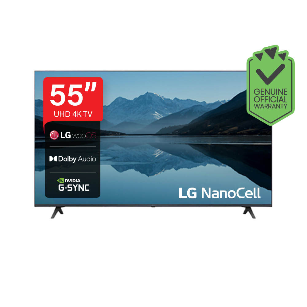 1 LG Nano75 55" 4K NanoCell TV (55NANO75SQA) - Image 1