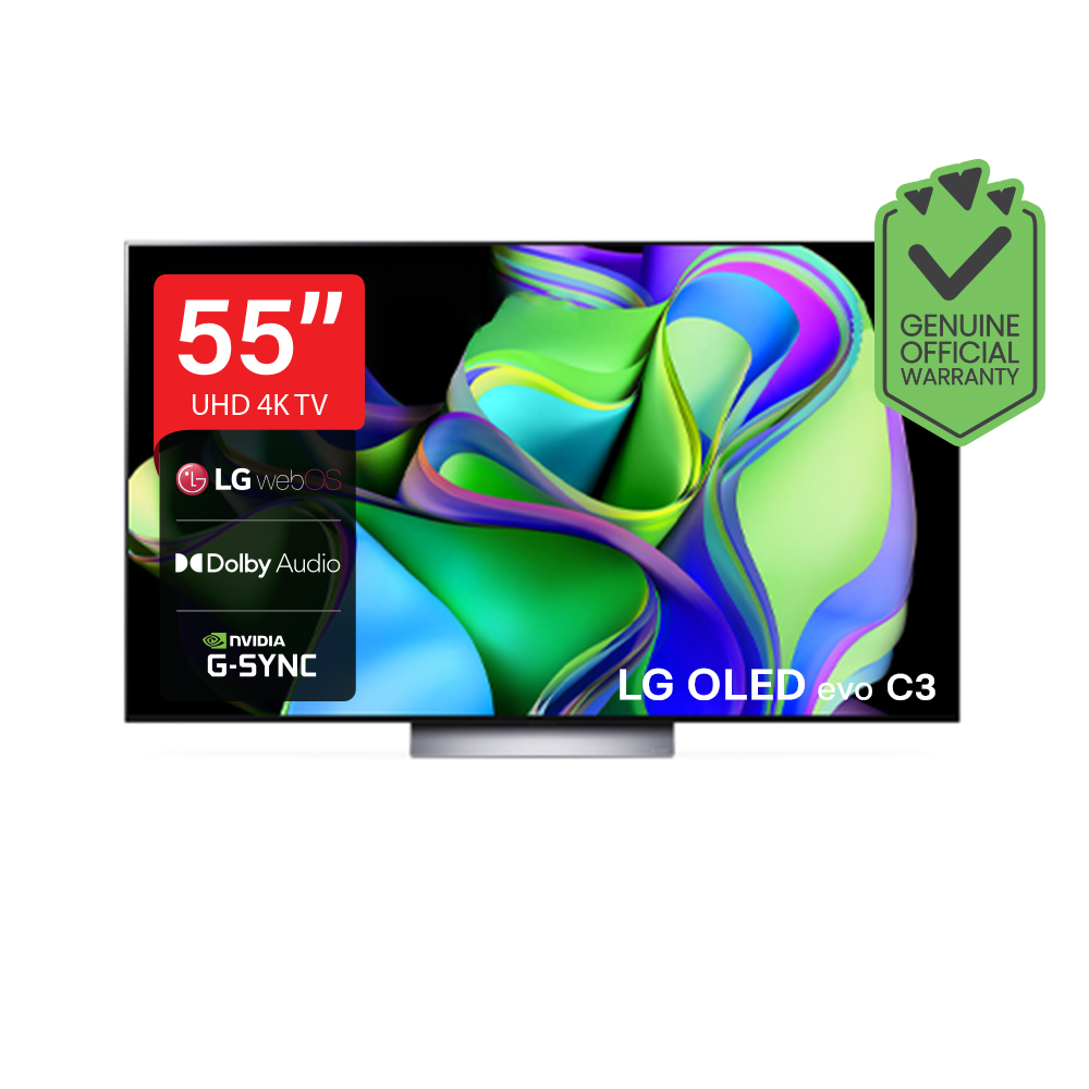1 LG OLED evo C3 55" 4K TV (55C3PSA) - Image 1