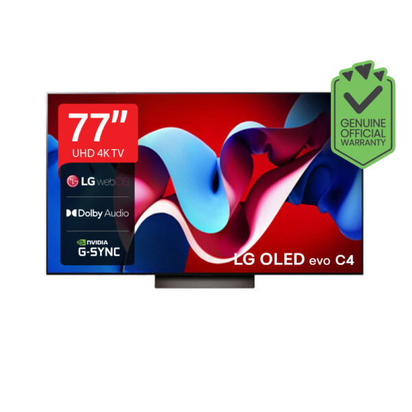 LG OLED evo C4 77" 4K TV (OLED77C4PSA)