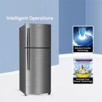Whirlpool Neofresh 258LH CLS Plus Chromium Steel Refrigerator - Image 2