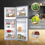 Whirlpool Intellifresh Inverter 278 Chromium Steel Refrigerator - Image 6