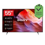 Sony 55" KD-55X80J Smart TV (4K Android)