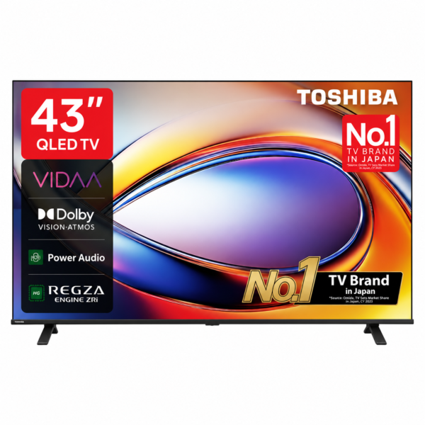 Toshiba 43″ 43M450RP UHD QLED 4K Smart TV