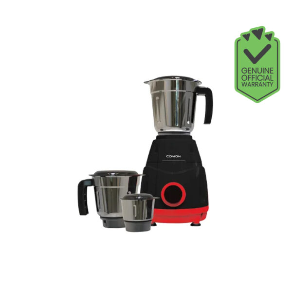 Conion BE-75G3W (3 Jar) Majestic Red Mixer Grinder
