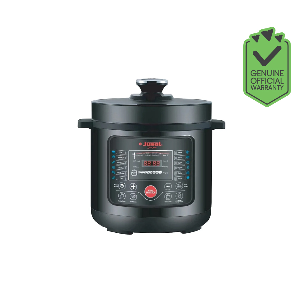 Jusal-6L-Electric-Pressure-Cooker-(Black)_1 Jusal 6L Electric Pressure Cooker (Black) - Image 1