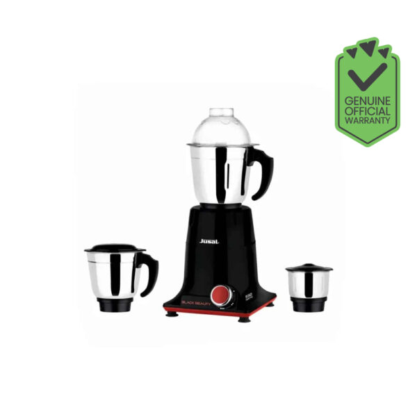 Jusal Black Beauty (3 Jar) (Red) Mixer Grinder