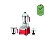 Jusal Zodiac 3.0 (3 Jar) (Red Silver) Mixer Grinder