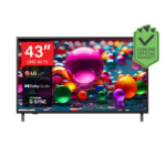 LG AI UA84 43" 4K UHD Smart TV (43UA8450PSA)