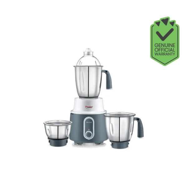 Prestige Mixer Grinder Delight Grey (3 Jar)