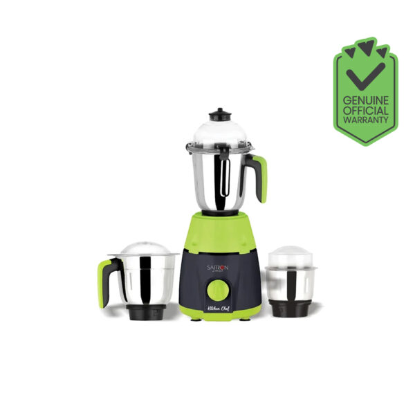 Saffron Kitchen Chef (3 Jar)  Green Mixer Grinder