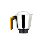 Saffron Kitchen Chef (3 Jar)  Yellow Mixer Grinder - Image 3