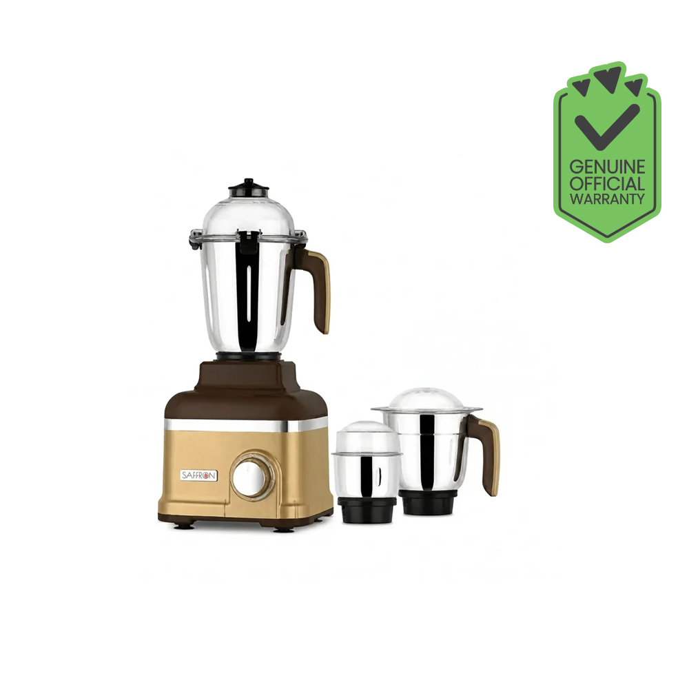 Saffron-Vitamix-3.0-(3-Jar)-Golden-Mixer-Grinder_1 Saffron Vitamix 3.0 (3 Jar) Golden Mixer Grinder - Image 1