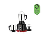 Saffron Vivo (3 Jar) Black Mixer Grinder
