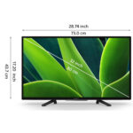 Sony 32" KD-32W830K Smart TV (Google TV) - Image 8