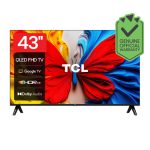 TCL Bezel less 43″ 43S5K QLED FHD SMART Dolby WIFI Google TV