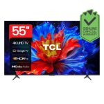 TCL Bezel less 55″ 55P8K QLED 4K SMART Dolby Atmos DTS Voice Control WIFI Google TV