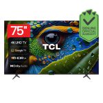 TCL Bezel less 75″ 75P8K QLED 4K SMART Dolby Atmos DTS Voice Control WIFI Google TV