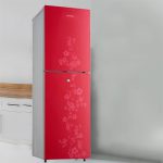 Conion BEK-195TMGB (Red) Refrigerator - Image 2