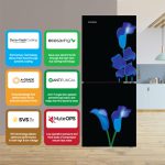 Conion BE-170 GD (Black & Blue) Refrigerator - Image 3