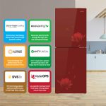 Conion BG-205FDPG (Red) Refrigerator - Image 3