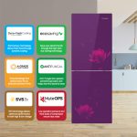 Conion BG-205FDPG (Purple) Refrigerator - Image 3