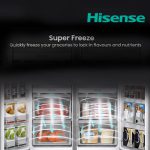 Hisense RC73WC4A1WR 664L Cross Door Inverter Refrigerator - Image 4