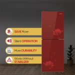 Conion BG-205FDPG (Red) Refrigerator - Image 4