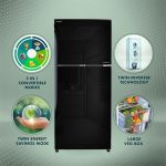Conion BEW-430GDNFI (Black) Inverter Refrigerator - Image 4