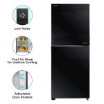 Conion BEW-375GD-TM (Black) Inverter Refrigerator - Image 4