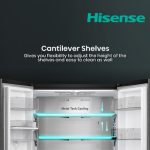 Hisense RC73WC4A1WR 664L Cross Door Refrigerator - Image 5