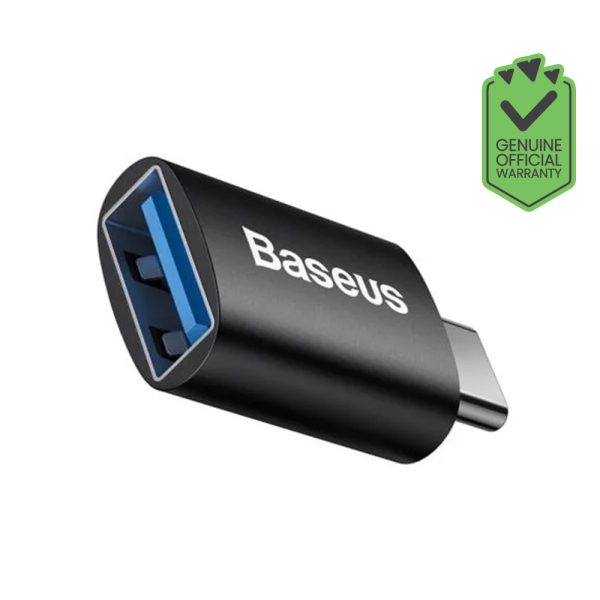 Baseus Ingenuity Series Mini Type-C to USB-A 3.1 Black OTG Adaptor