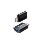 Baseus Ingenuity Series Mini Type-C to USB-A 3.1 Black OTG Adaptor - Image 2