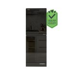 Conion BEW-375GDBL-TM (Black) Inverter Refrigerator