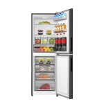 Hisense RBDG266NAFB/BD3 Fusion Blue 270L BMF Glass Door Refrigerator - Image 2