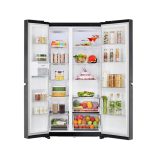 LG 2B257EMCX-VS6 694L Matt Black KD Side-by-Side Refrigerator - Image 4