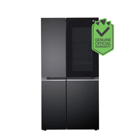 LG-InstaView-2B257BMCX-VS6-KNOCK-KNOCK-KD-694L-Side-by-Side-Refrigerator_1 LG InstaView 2B257BMCX-VS6-KNOCK KNOCK KD 694L Side-by-Side Refrigerator - Image 1