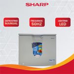 Sharp SCF-K250X-BK Deep Freezer - Image 4