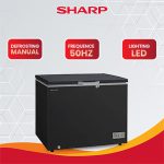 Sharp SCF-K320X-BK Deep Freezer - Image 4