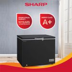 Sharp SCF-K320X-BK Deep Freezer - Image 5