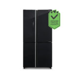 Sharp SJ-VX57PG-BK 567L Multidoor Side by Side Black Refrigerator