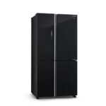 Sharp SJ-VX57PG-BK 567L Multidoor Side by Side Black Refrigerator - Image 2