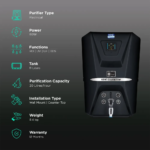 KENT Crystal Star (Black) Water Purifier - Image 5